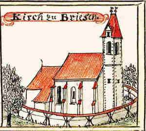 Kirch zu Briesen - Kościół, widok ogólny
